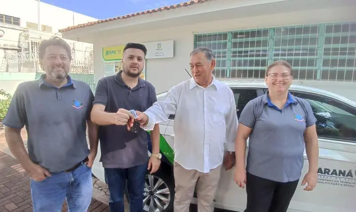 NOVO VEÍCULO AMPLIA ATUAÇÃO DA AGÊNCIA DO TRABALHADOR EM SÃO MIGUEL DO IGUAÇU