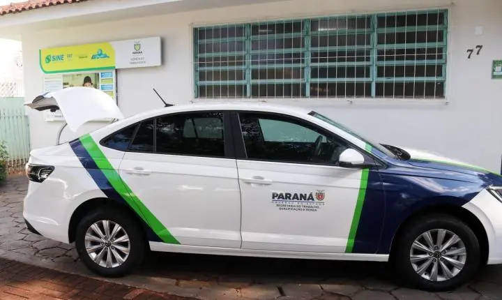 NOVO VEÍCULO AMPLIA ATUAÇÃO DA AGÊNCIA DO TRABALHADOR EM SÃO MIGUEL DO IGUAÇU