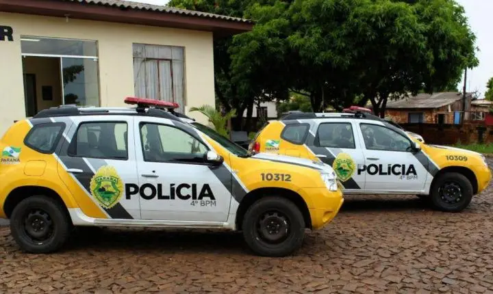 PM ATENDE OCORRÊNCIAS DE PORTE DE FACA E ADULTERAÇÃO DE VEÍCULO EM MEDIANEIRA