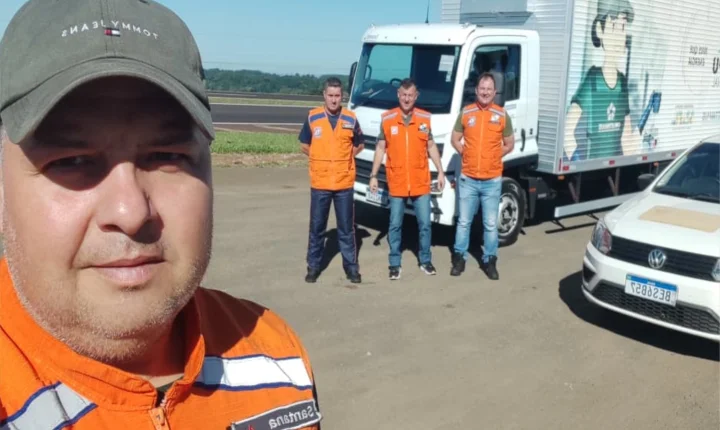 SÃO MIGUEL - DEFESA CIVIL ENTREGA NOVA REMESSA DE DONATIVOS AO MUNICÍPIO DE RIO BONITO DO IGUAÇU