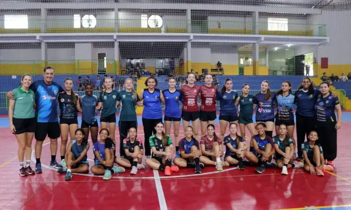 SÃO MIGUEL DO IGUAÇU RECEBE TREINOS DA SELEÇÃO PARANAENSE INFANTIL DE HANDEBOL