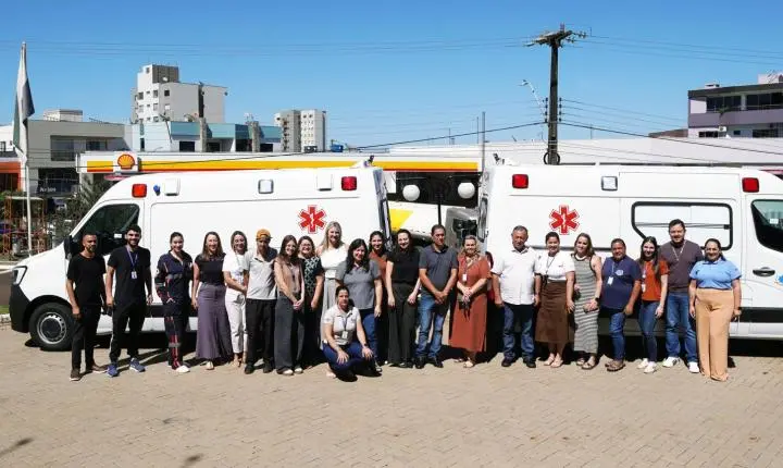 SÃO MIGUEL - Governo Municipal reforça frota da Saúde com duas novas ambulâncias adquiridas com recursos próprios